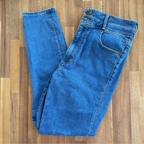 Abercrombie & Fitch Denim - A&F Double Waist Ultra High Rise Super Skinny Ankle Jeans
